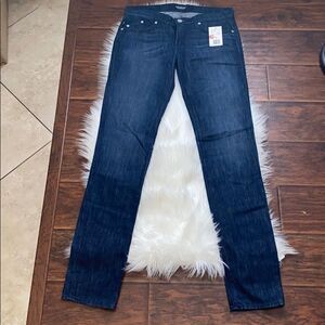 Y2K Nordstrom Rock & Republic Blue Distressed Berlin Denim Jeans In Madea Blue